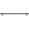 Jeffrey Alexander 18" Center-to-Center Brushed Pewter Square Dominique Appliance Handle 845-18BNBDL - alternate 4